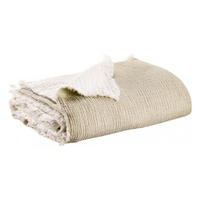 TAGESDECKE Emilio natur 240 x 260 cm - Naturfarben, Textil (240/260cm) - Vivaraise