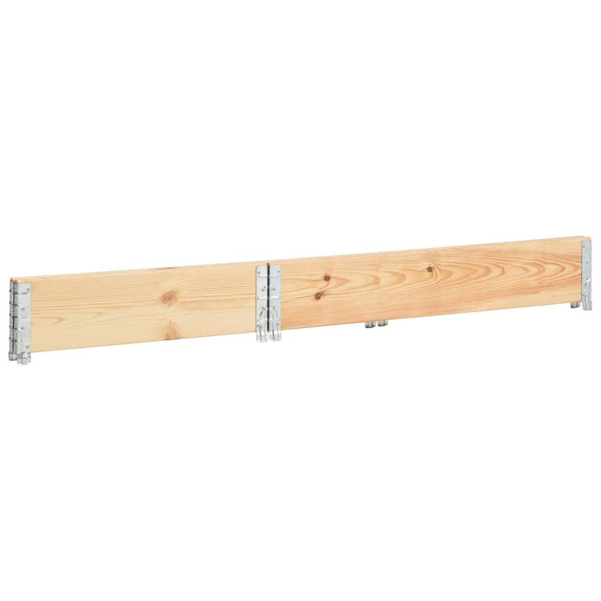 HOCHBEET 80x120 cm Kiefer Massivholz - Braun, Holz (80/19/120cm) - furnicato