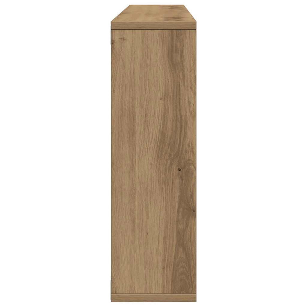 WANDREGAL Artisan-Eiche 85/16/52,5 Cm Holzwerkstoff - Eiche Artisan, Holzwerkstoff (85/52.5/16cm) - vidaXL