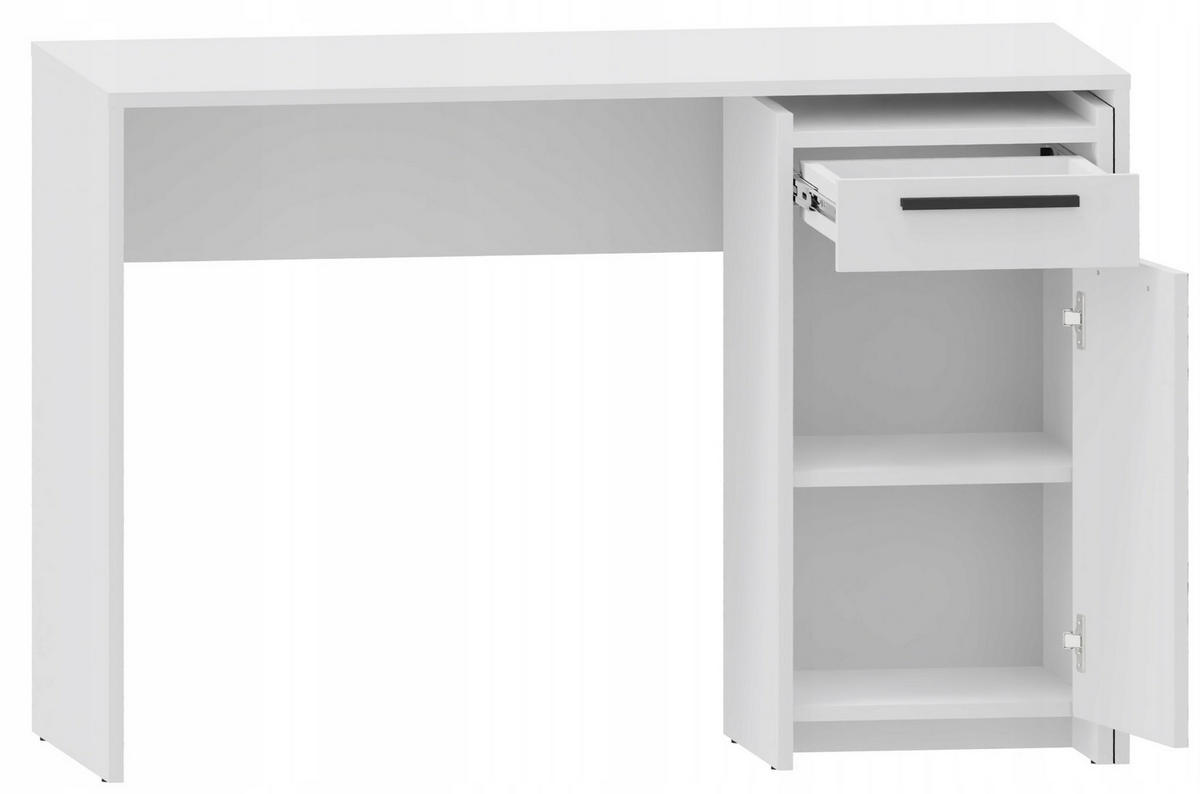 SCHREIBTISCH ALTIVO 110 Weiß 110/50/74 cm - Weiß, Holzwerkstoff (50/110/74cm) - Matkam Möbel