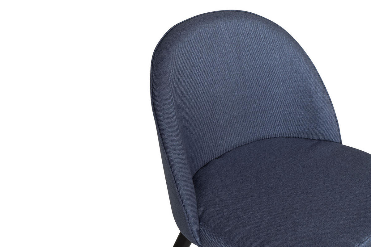 STUHL 2er-Set blau - Blau, Holzwerkstoff (50/77/57cm) - ebuy24