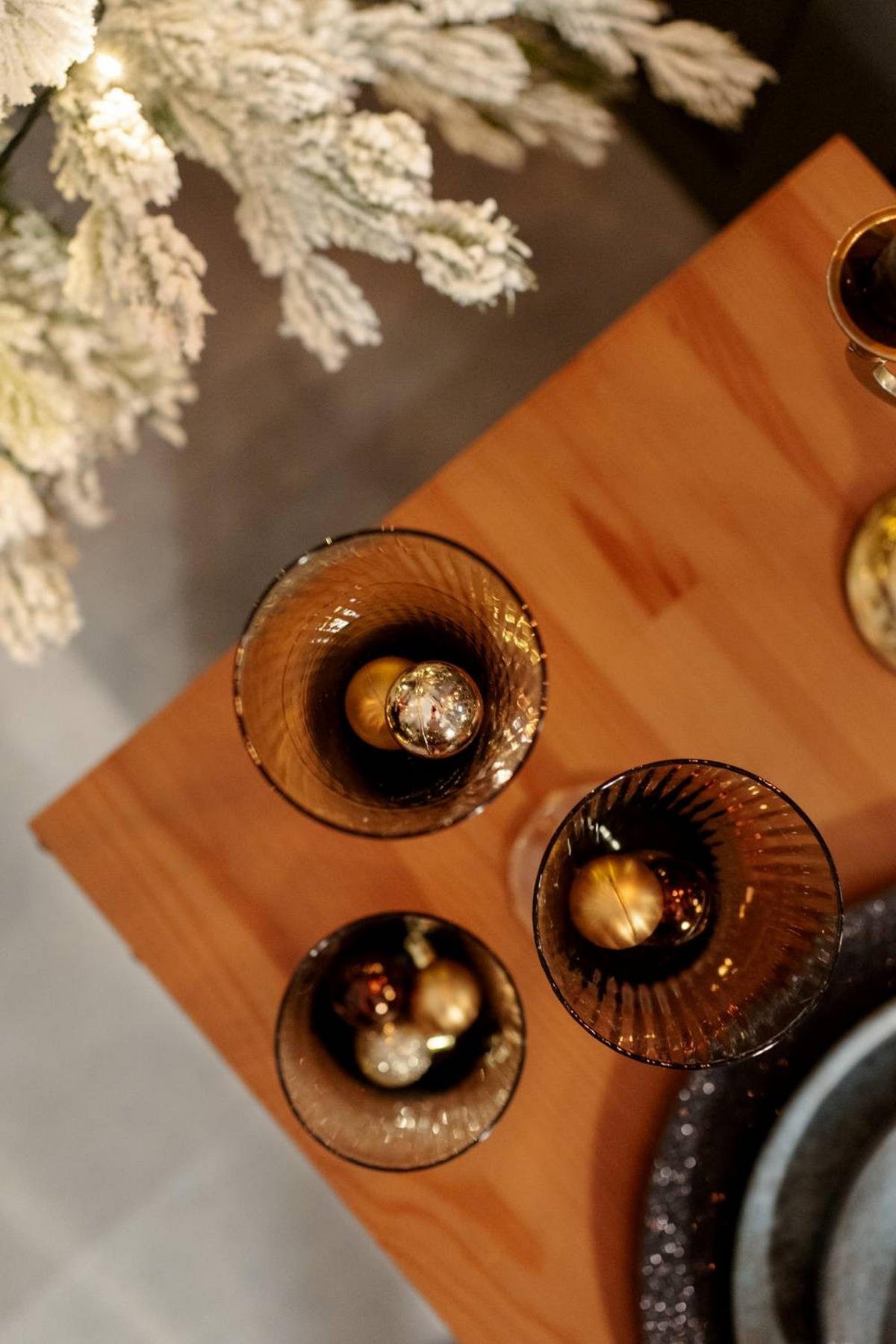 WEIHNACHTSKUGELN 24er-Set Ø 3 cm - Kupferfarben, Kunststoff (6/12/9cm) - Home Styling Collection