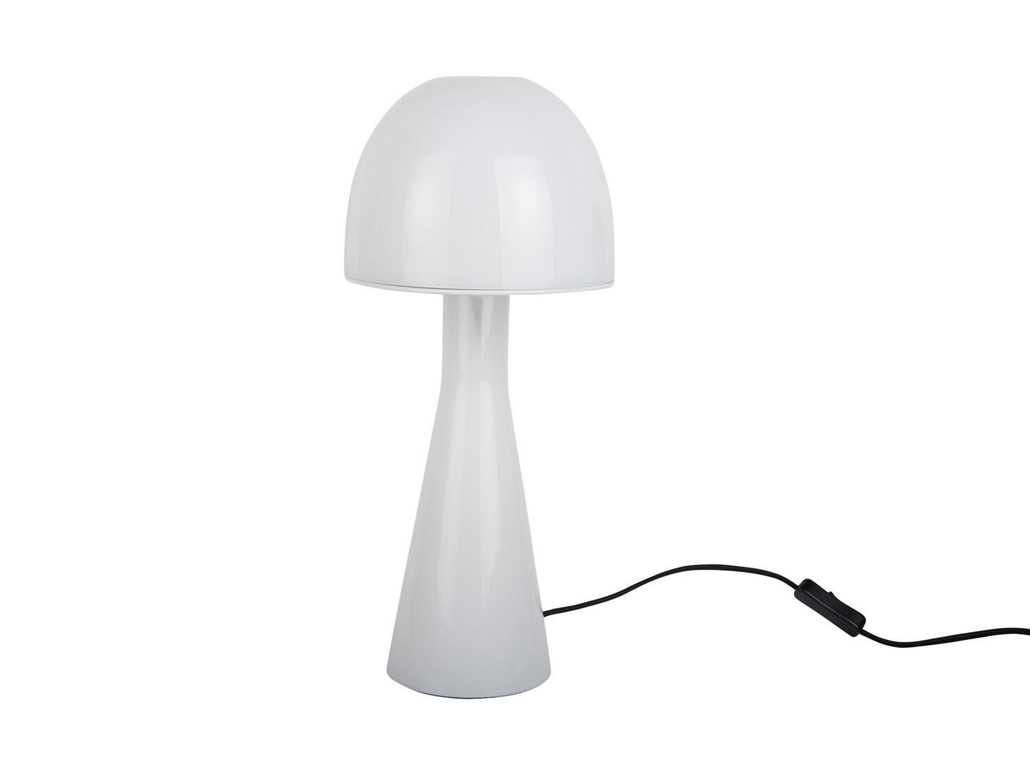 TISCHLAMPE Bombin - Weiß - 45 cm - Weiß, Glas (20/20/45cm) - Leitmotiv