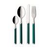 TAFELBESTECK Play! Green Garden 24er Set - Grün, Metall - Villeroy & Boch