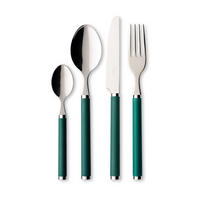 TAFELBESTECK Play! Green Garden 24er Set - Grün, Metall - Villeroy & Boch