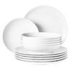 TAFELSERVICE Amina Weiß 12er Set - Weiß, Keramik (1/1/1cm) - Seltmann Weiden