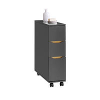 NISCHENWAGEN Grau - Grau, Holzwerkstoff (20/70/60cm) - SoBuy