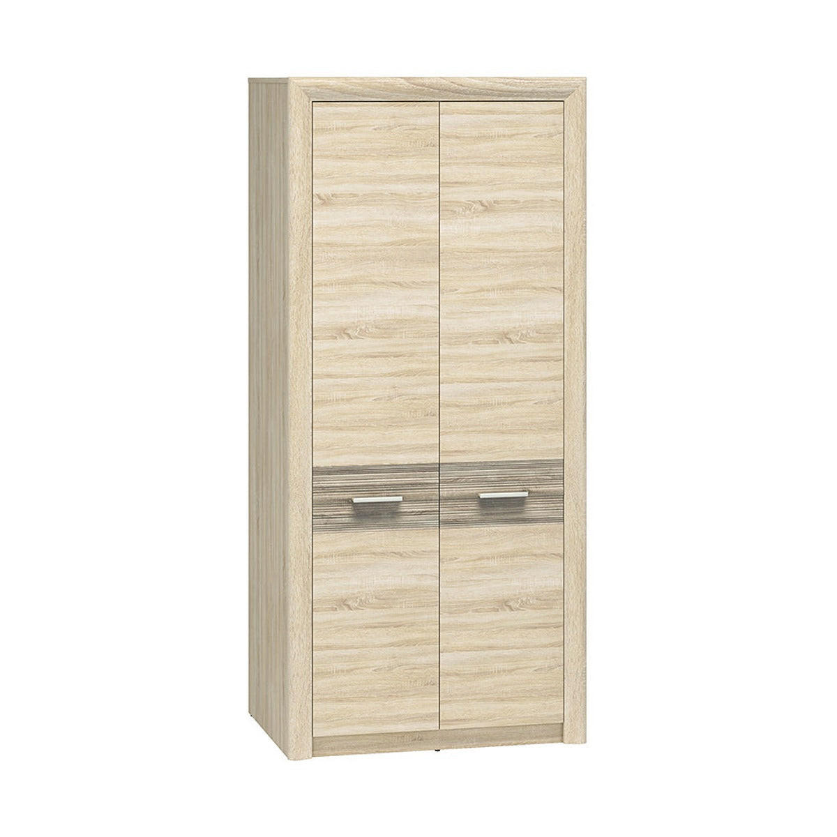 hi-markt Kleiderschrank Kaschmir 92x201x66 cm