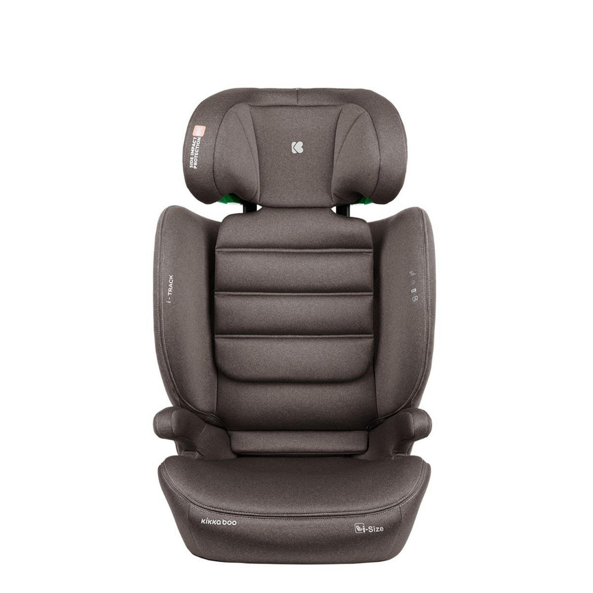 KINDERSITZ i-Track i-Size braun (100 - 150 cm) Gruppe 2/3 Isofix verstellbar - Braun, Kunststoff (44/61/45cm) - Kikka boo