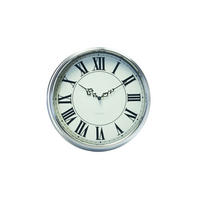 WANDUHR Design Weiß 35/35 cm - Weiß, Glas (1.22/35/9cm) - ONZENO