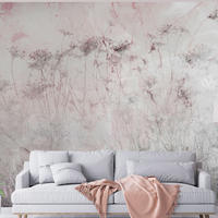 VLIESTAPETE Grau 200/140 cm - Pink/Grau, Textil (200/1cm) - KUNSTLOFT