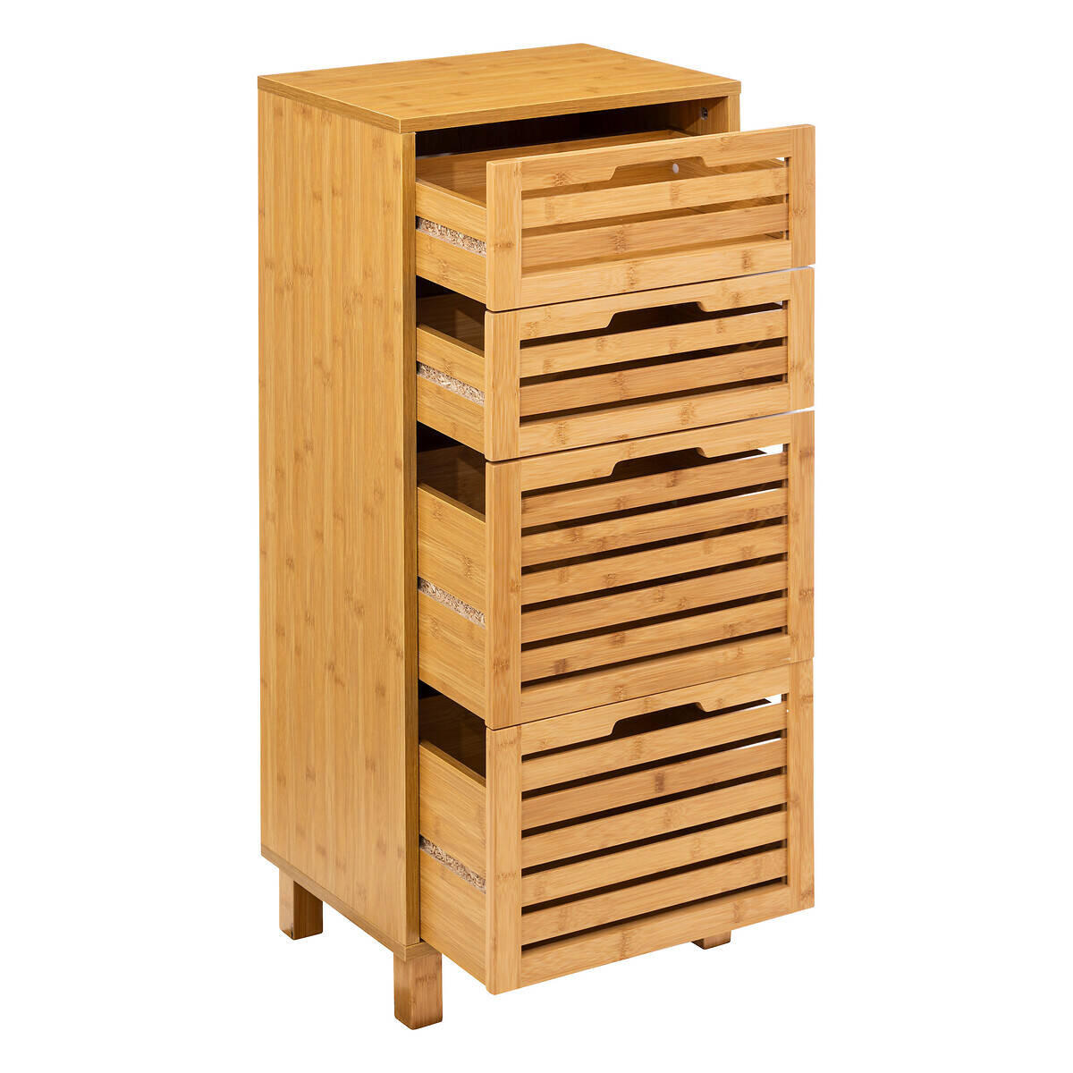 BADEZIMMERSCHRANK Sicela 40/30/97,5 cm - Braun, Naturmaterialien (30/97.5/40cm)