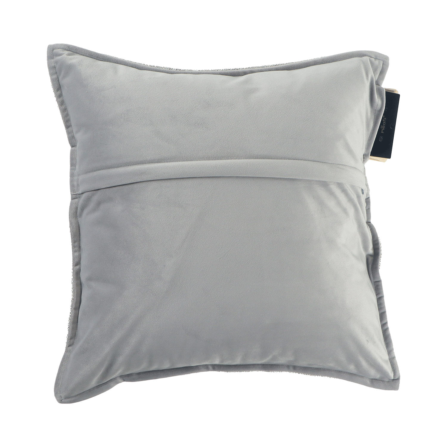 HEIZKISSEN Nomad 45x45cm Close Knit - Hellgrau, Textil (45/45cm) - Pleafs
