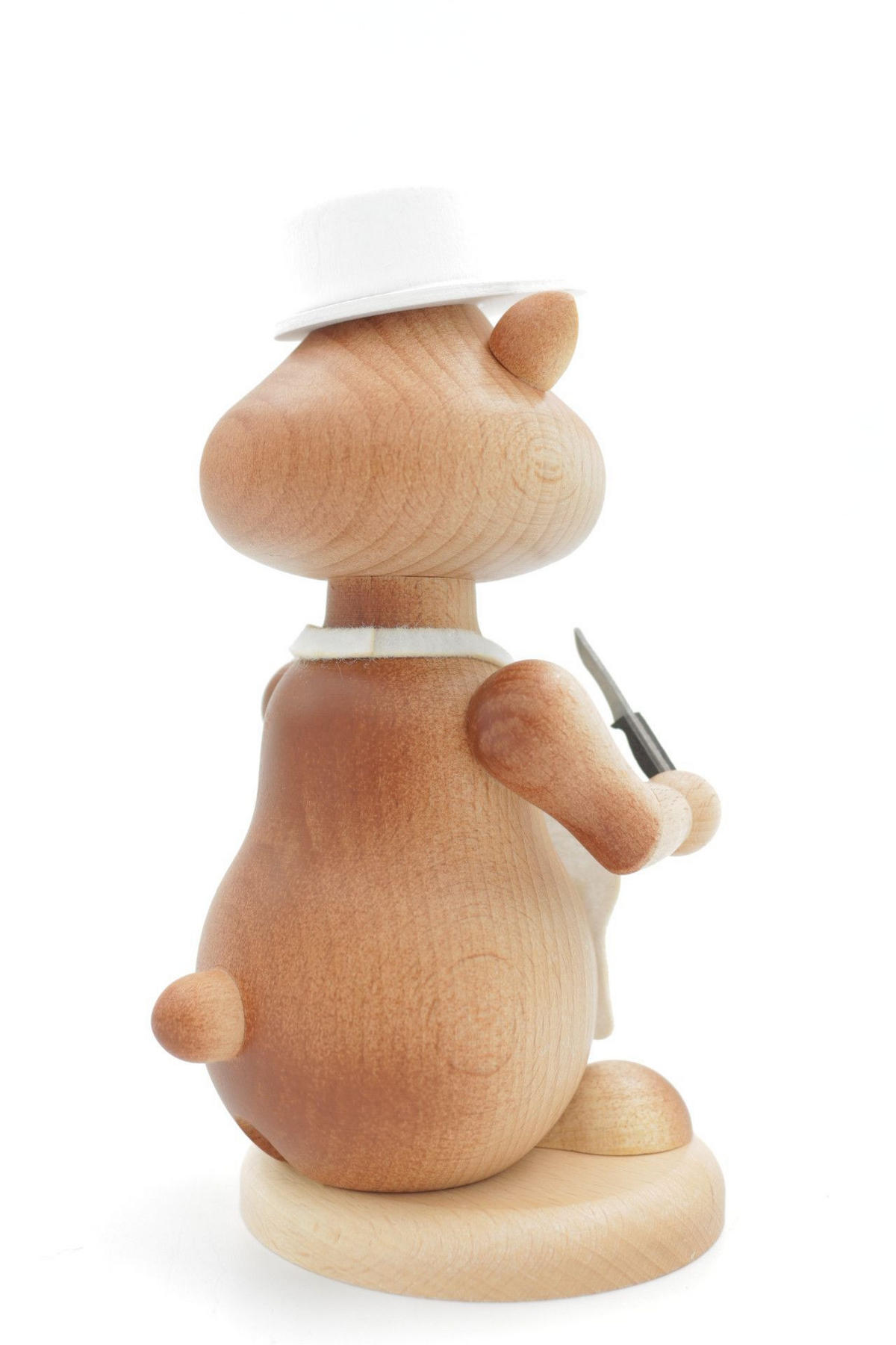 RAUCHFIGUR Hamster Fleischer 18 cm - Multicolor, Holz (12/18/0.1cm)