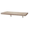 WANDTISCH KLAPPBAR rechteckig Braun, Beige - Beige/Braun, Holz (120/20/60cm) - MCW