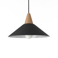 HÄNGELEUCHTE - Schwarz, Metall (25/25/16cm) - Lumicom