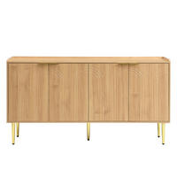 SIDEBOARD Natural 140/38/75 cm - Naturfarben, Holzwerkstoff (140/75/38cm) - PANGIVO