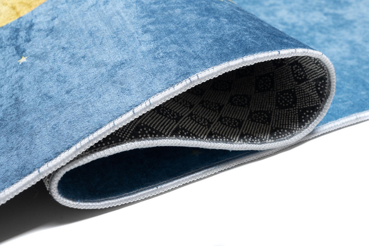 TEPPICH EMMA Blau 160/230 cm - Blau, Kunststoff (160/230cm) - Tapiso