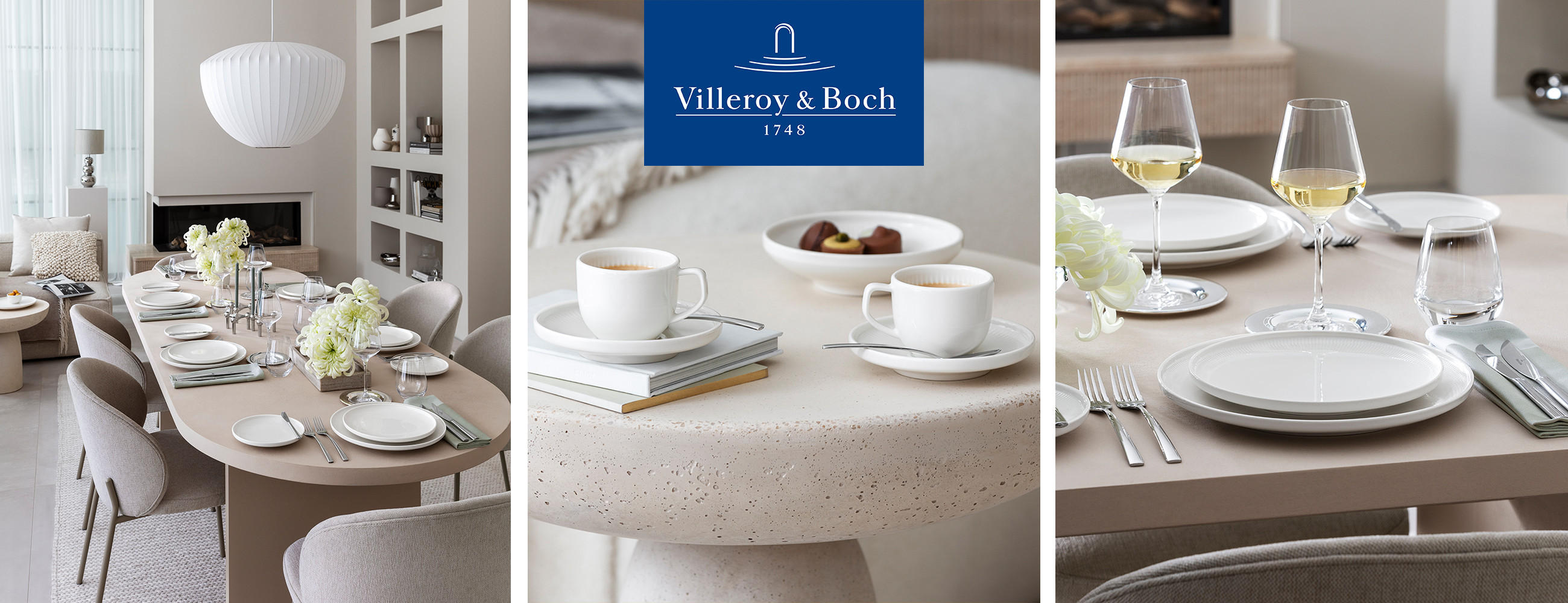 Villorey und Boch Geschirrsetserie Afina