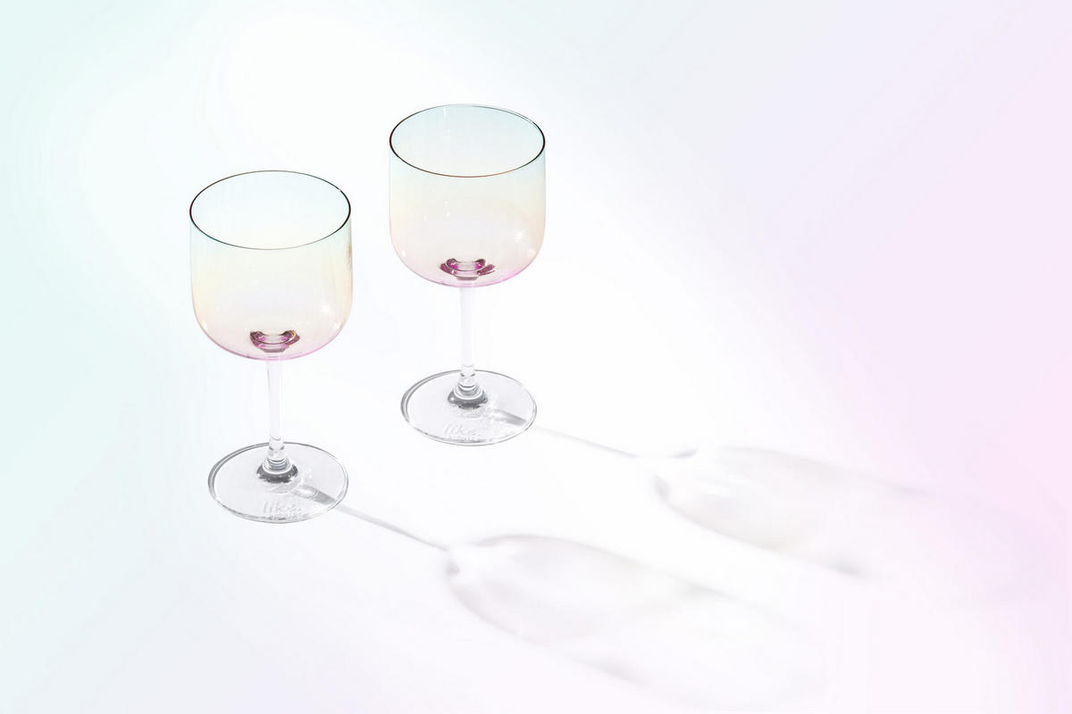 WEINGLÄSER Like Glass Pearl 270 ml 6er Set - Multicolor, Glas (0.27L) - like.Villeroy & Boch
