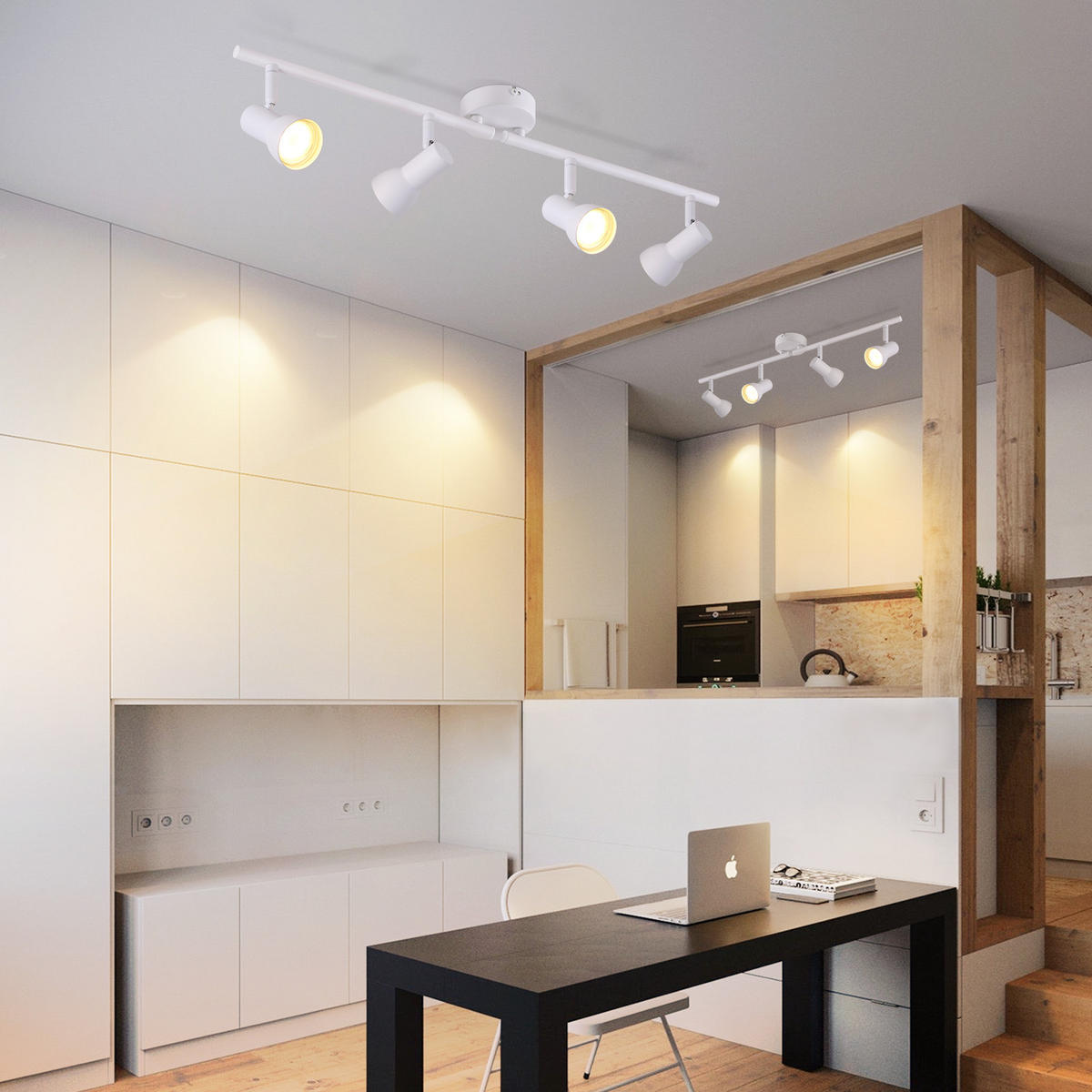 STRAHLER Grytholk 8/16.5/8 cm - Weiß, Metall (8/8/16.5cm) - ZMH