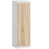 HÄNGESCHRANK Weiß, Eiche Sonoma 99/30/30 - Weiß, Holzwerkstoff (30/99/30cm) - RAUMHIRSCH FURNITURE