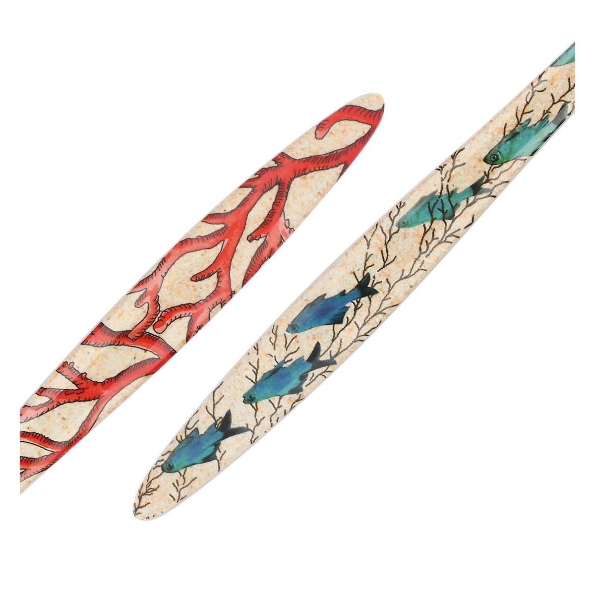 SALATBESTECK 29 x 7 cm Sea Life - Multicolor, Kunststoff (24.5cm)