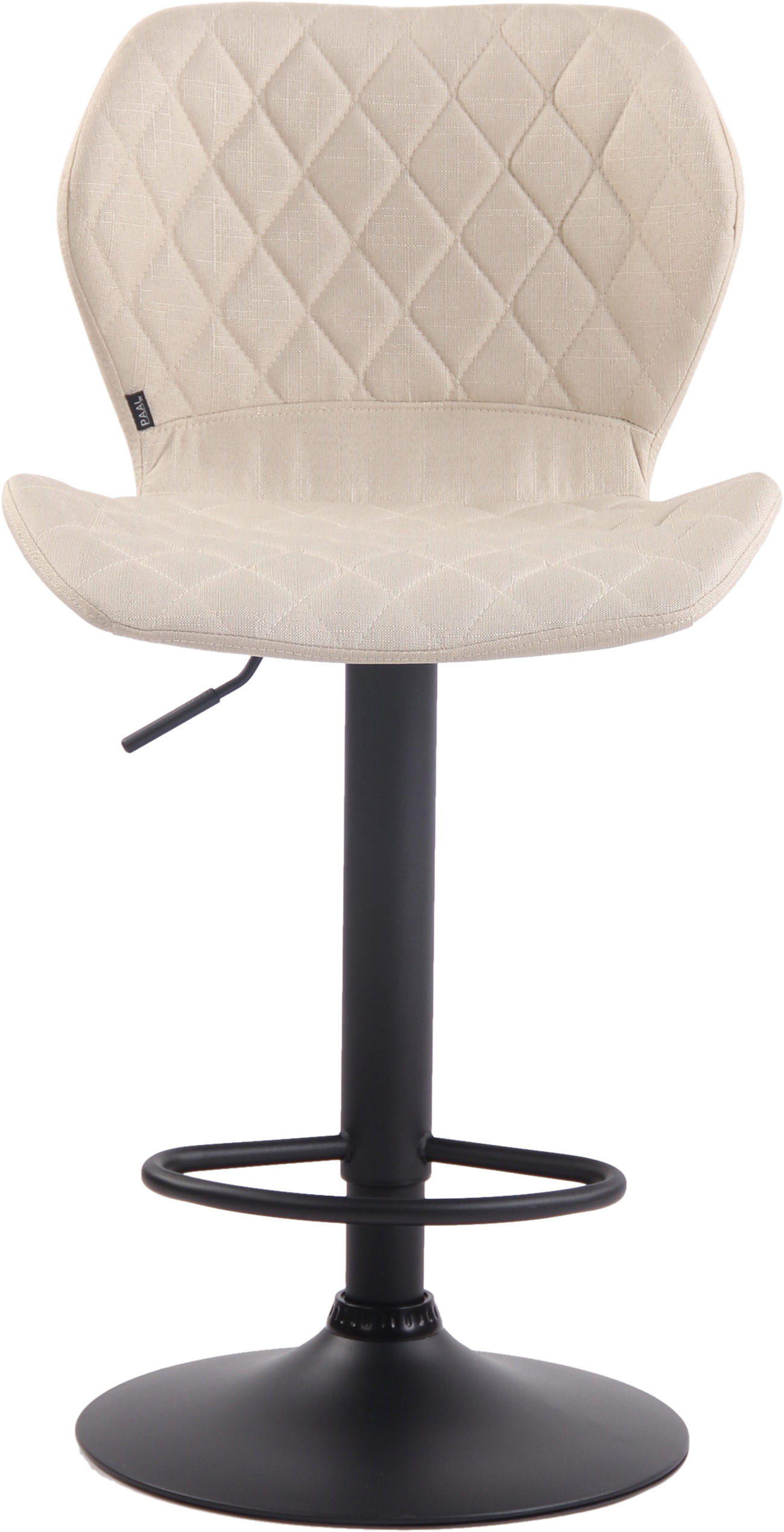 Thumbnail - CLP Barhocker, Creme, Textil, 47x88x51 cm, Esszimmer, Barmöbel, Barhocker