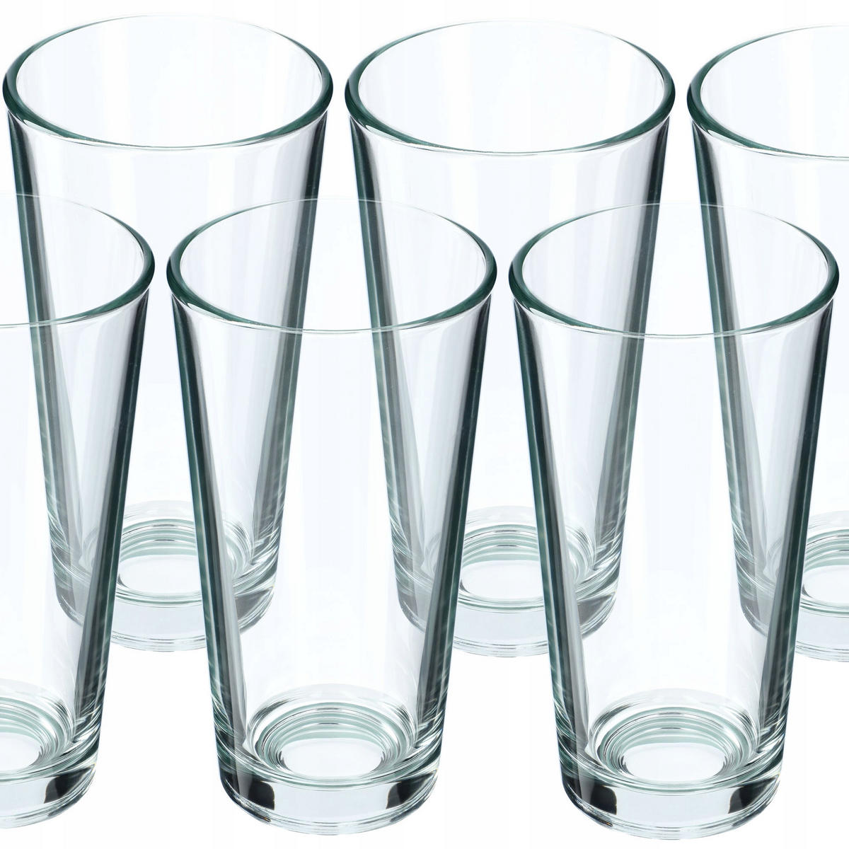 KADAX 4x Gläser 340ml für Getränke Getränke Wasser Glas Set Set - Transparent, Glas (0.34L) - KADAX