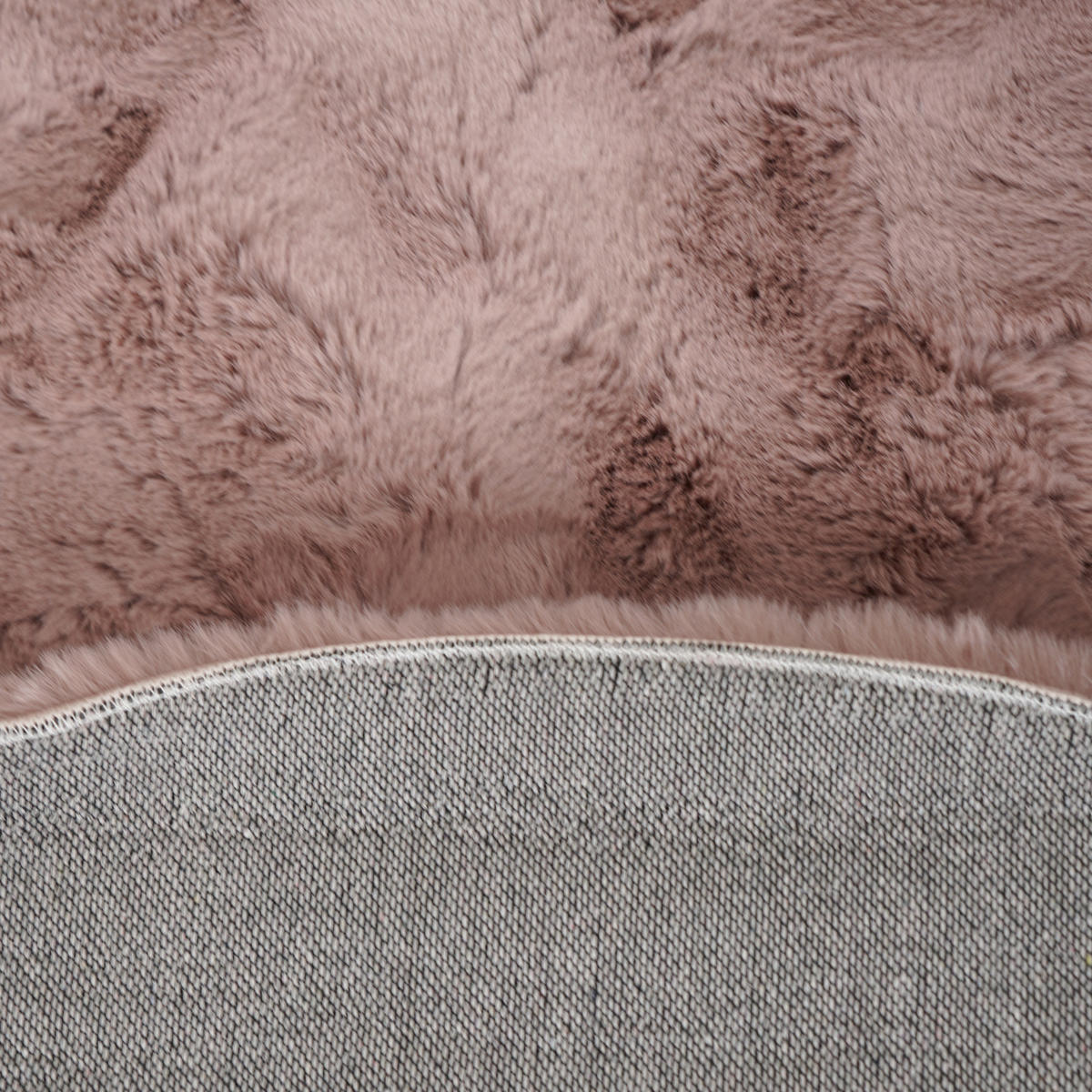 FELLTEPPICH CLOUD SUPER SOFT 120/120 cm Pink - Pink, Textil (120/120cm) - Consilio Concept