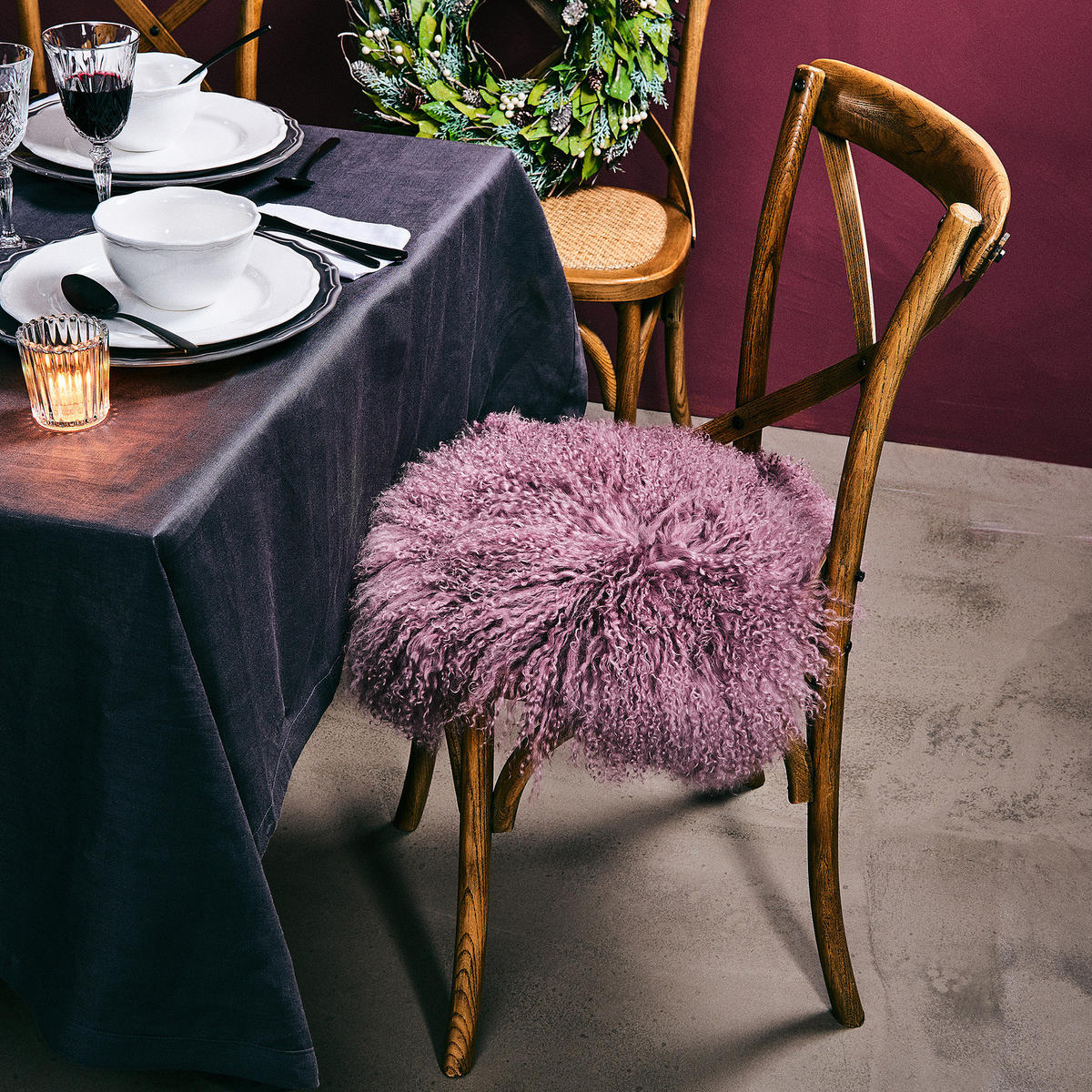 STUHL (2er Set) Cross Country - Braun, Naturmaterialien (42/87/46cm) - Butlers