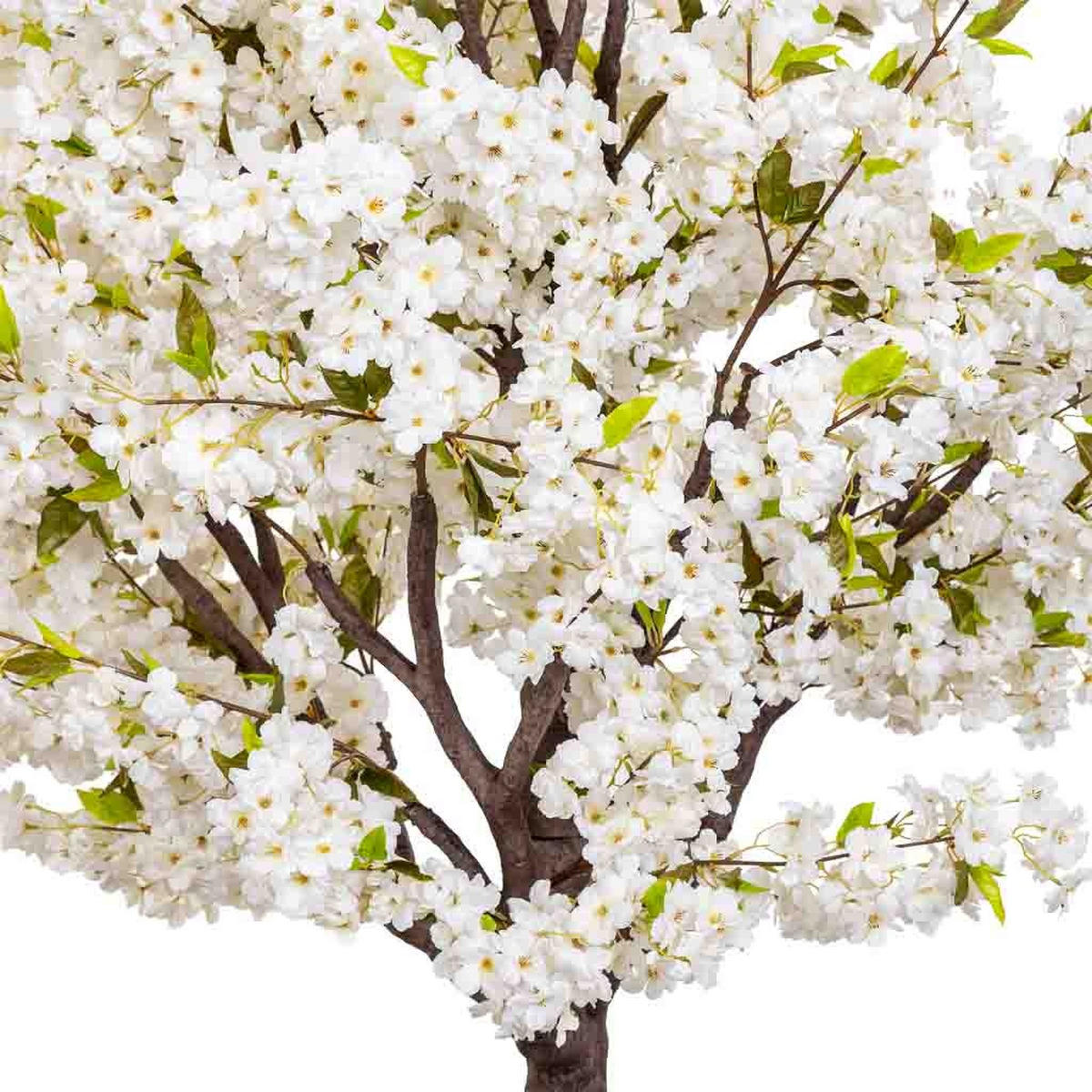 KIRSCHBAUMDEKORATION 140x140x250cm - Weiß, Kunststoff (140/250/140cm) - Wanderlust