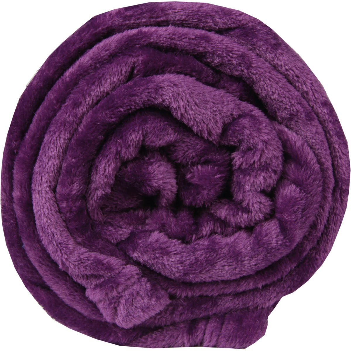 KUSCHELDECKE "Celina" Violett 70x100 cm - Violett, Textil (70/100cm)