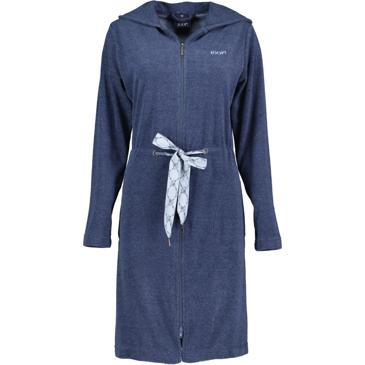 BADEMANTEL DAMEN KAPUZE ACTIVE 1659 BLAU - 11 - Blau, Textil (XLnull) - Joop!
