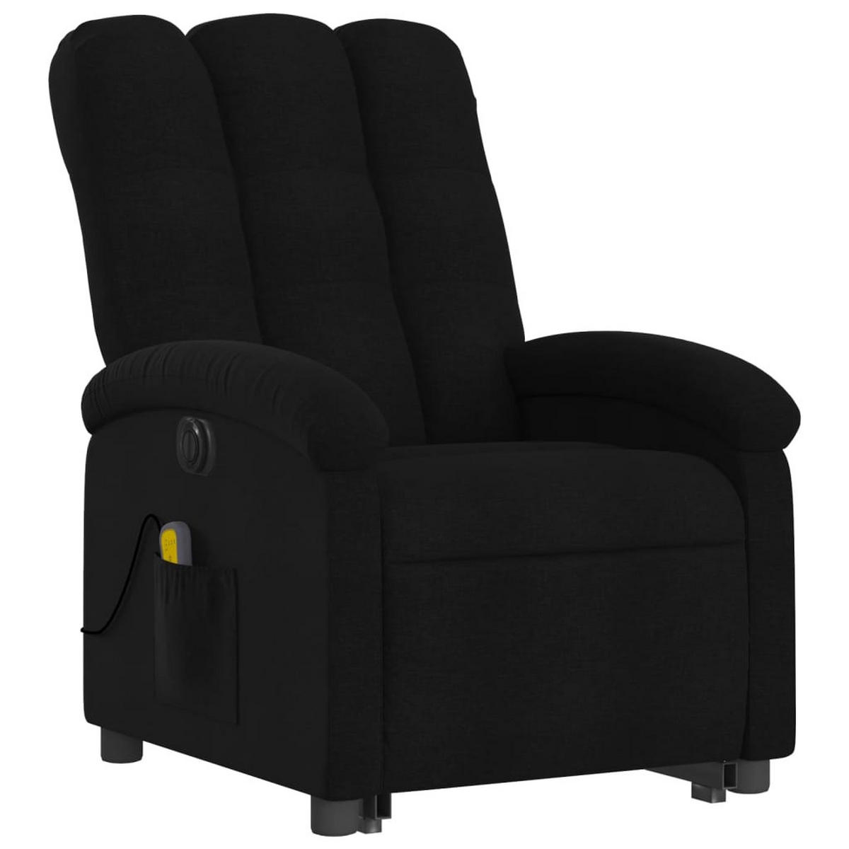 MASSAGESESSEL Luce - Schwarz, Metall (70/101/93cm) - Nettlife