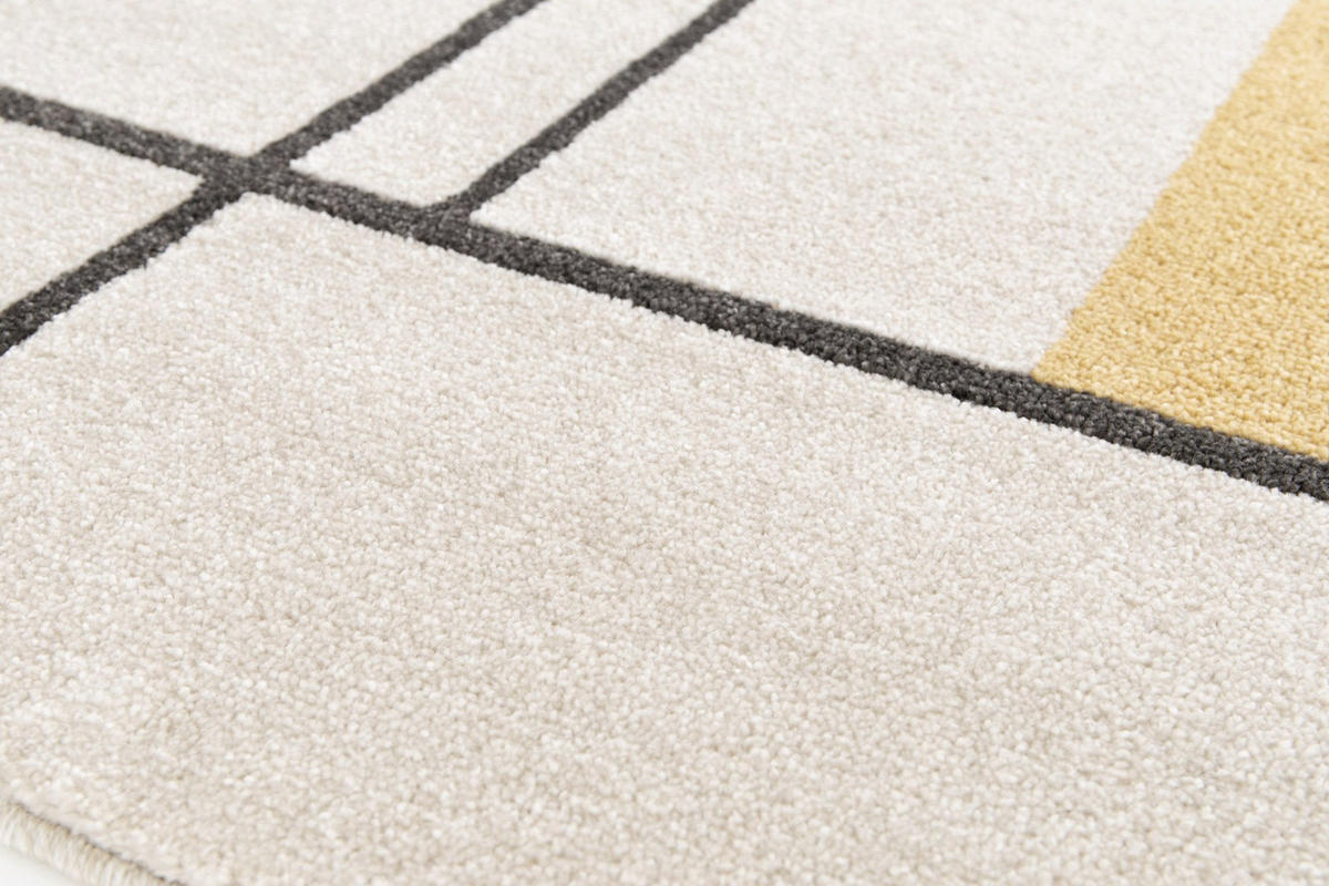 TEPPICH weich stark grafisch mehrfarbig - Multicolor, Textil (80/150cm) - AFK Living