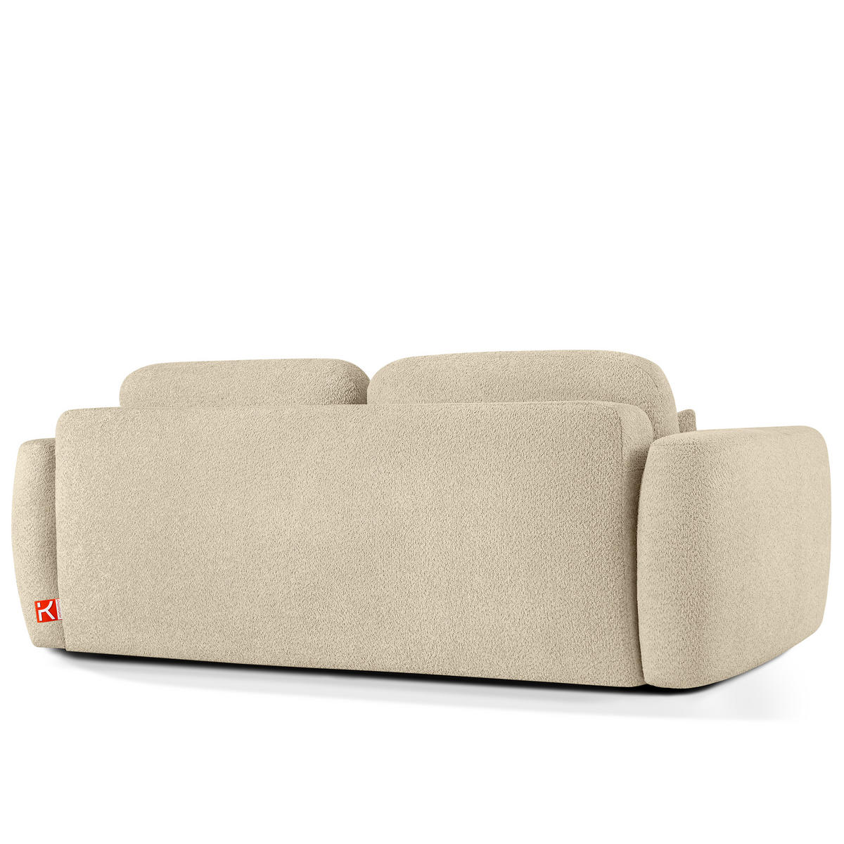 SITZGARNITUR ELOSA - Beige, Holz/Textil (245/85/115cm) - KONSIMO®