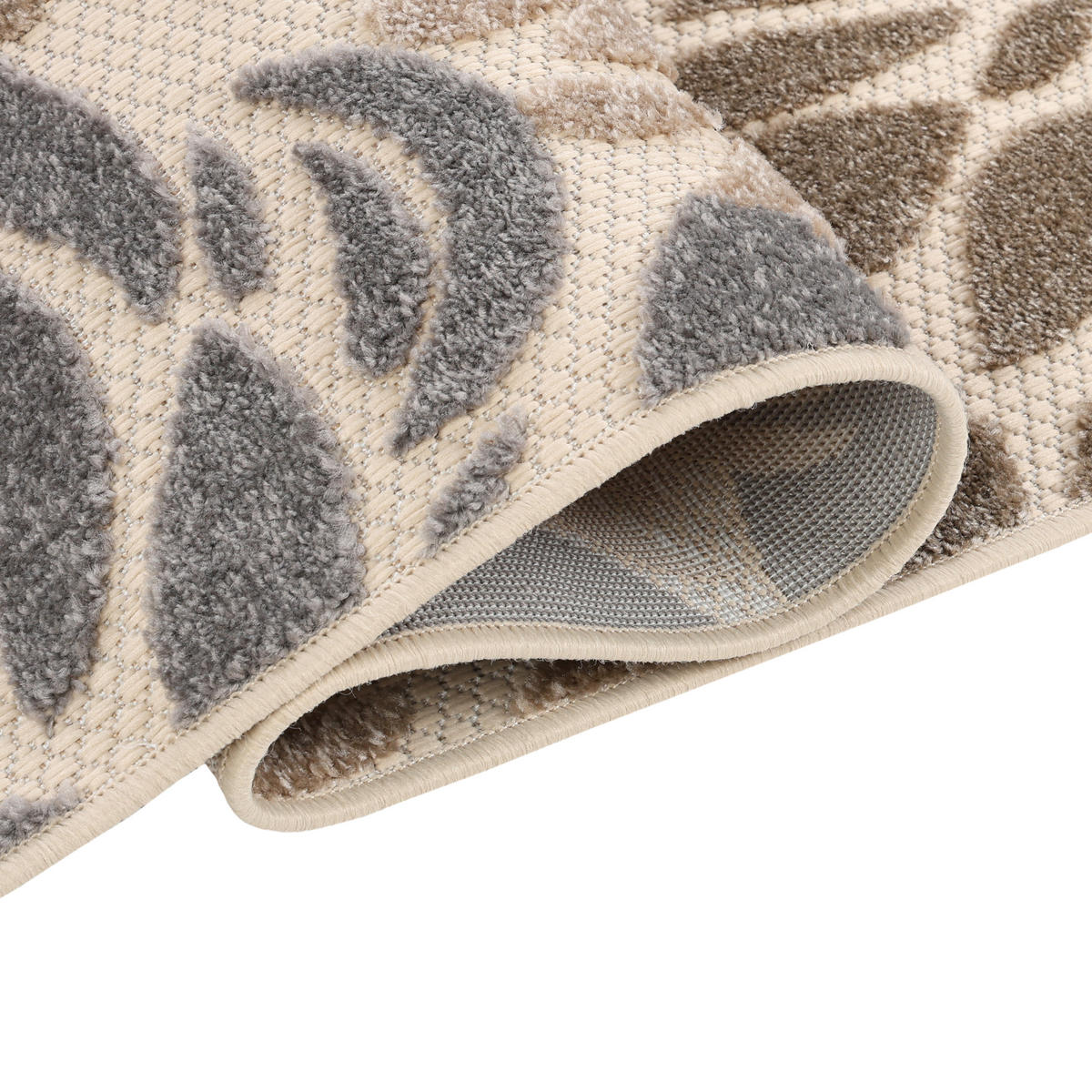TEPPICH PATIO CREME 120/180 cm - Creme, Textil (120/180cm) - Tapiso