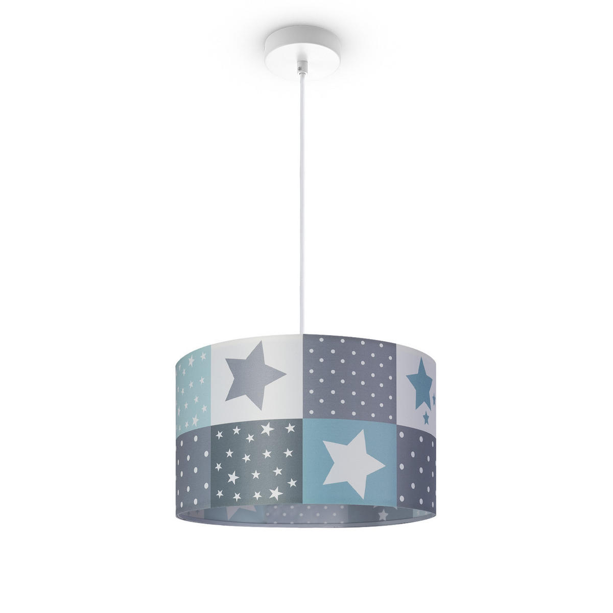 PENDELLEUCHTE Hugo Pd1 Cos 345 - Weiß, Metall (38/38/21cm) - Paco Home