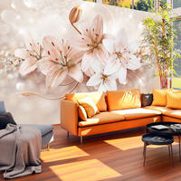 SELBSTKLEBENDE FOTOTAPETE 245/175 cm - Pink/Orange, Kunststoff/Textil (245/1cm) - KUNSTLOFT