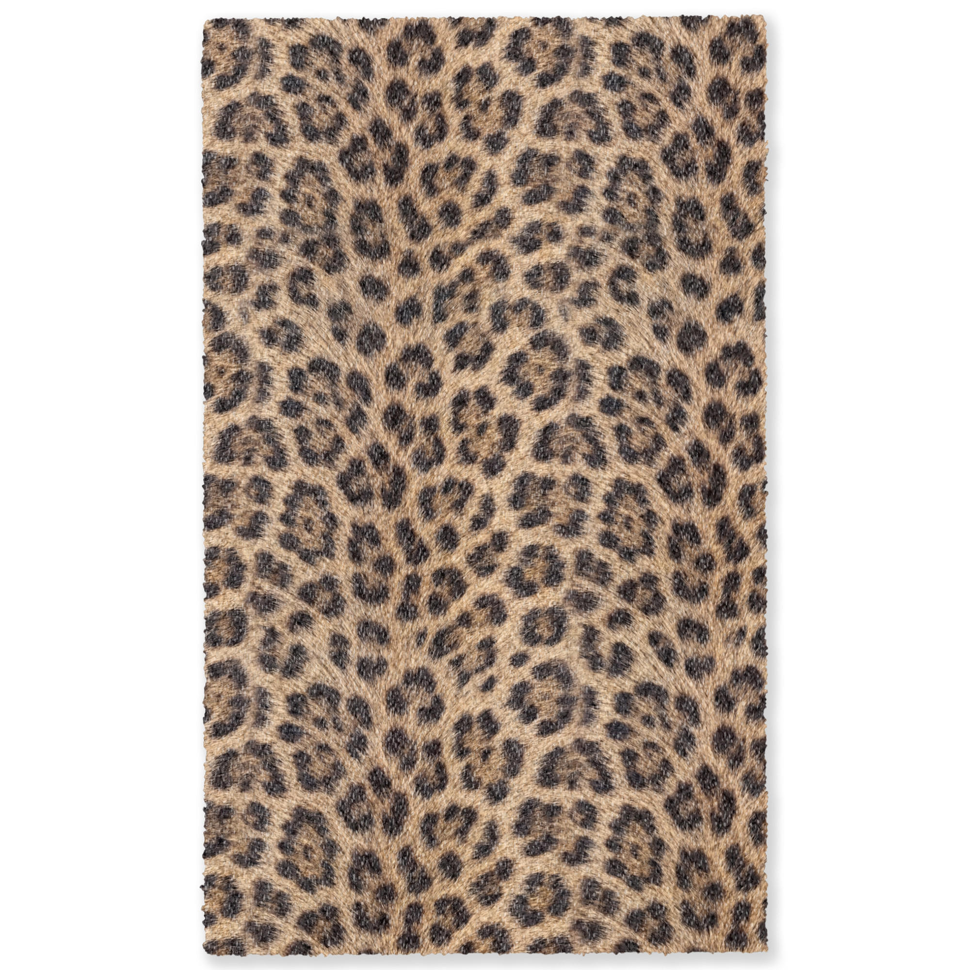 TEPPICH - Leopard - Mantel - Klassisch - Braun - 90x150 cm - Braun, Kunststoff/Textil (90/0.4cm) - OnlyWow