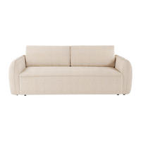 SCHLAFSOFA - 3 Personen - Stoff - Beige - - Beige, Textil (208/81/103cm) - Vente-Unique