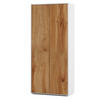 AKTENSCHRANK Amira T00 Eiche Wotan 180/80/40 cm - Eiche Wotan, Holzwerkstoff (80/180/40cm) - SIMPLYFURN