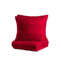 BETTWÄSCHE Mariah rot 220/200 cm - Rot, Textil (220/200cm) - Homla