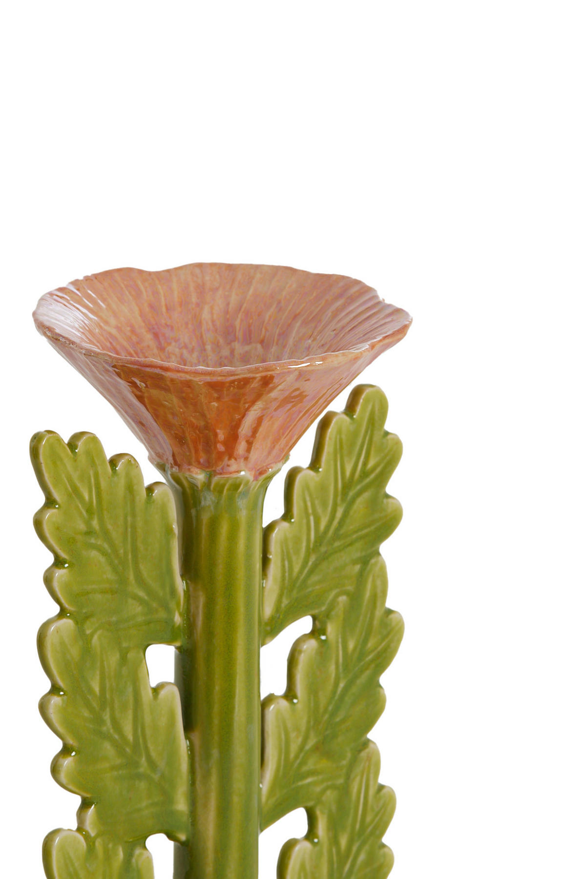 ORNAMENT Maua Orange 15/12/25,5 cm - Orange, Keramik (12/25.5/15cm) - Light & Living