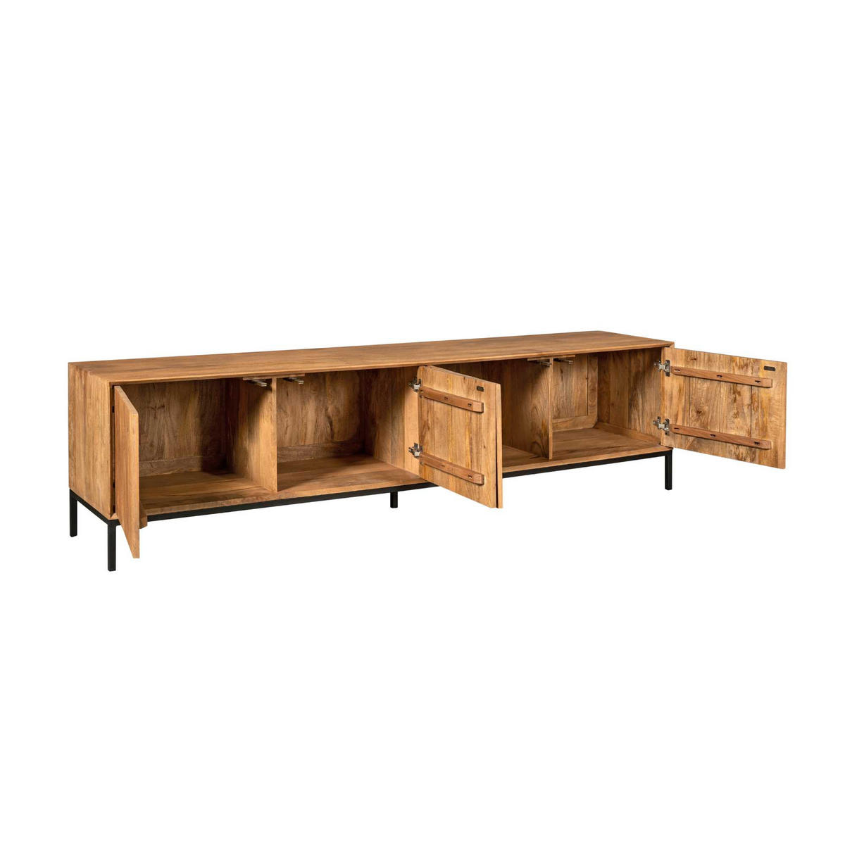 TV-MÖBEL Madison Braun 45/210/55 cm - Braun, Holz (210/55/45cm) - Starfurn