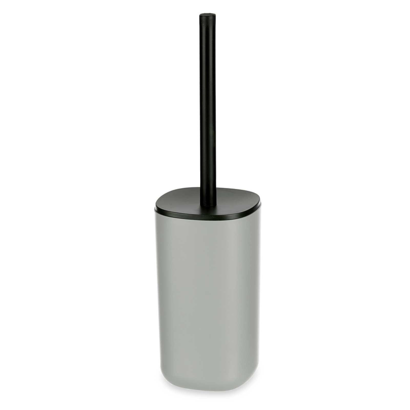 TOILETTENBÜRSTE Kunststoff 9,6/35 cm - Grau, Kunststoff (9.6/35/9.6cm) - Berilo