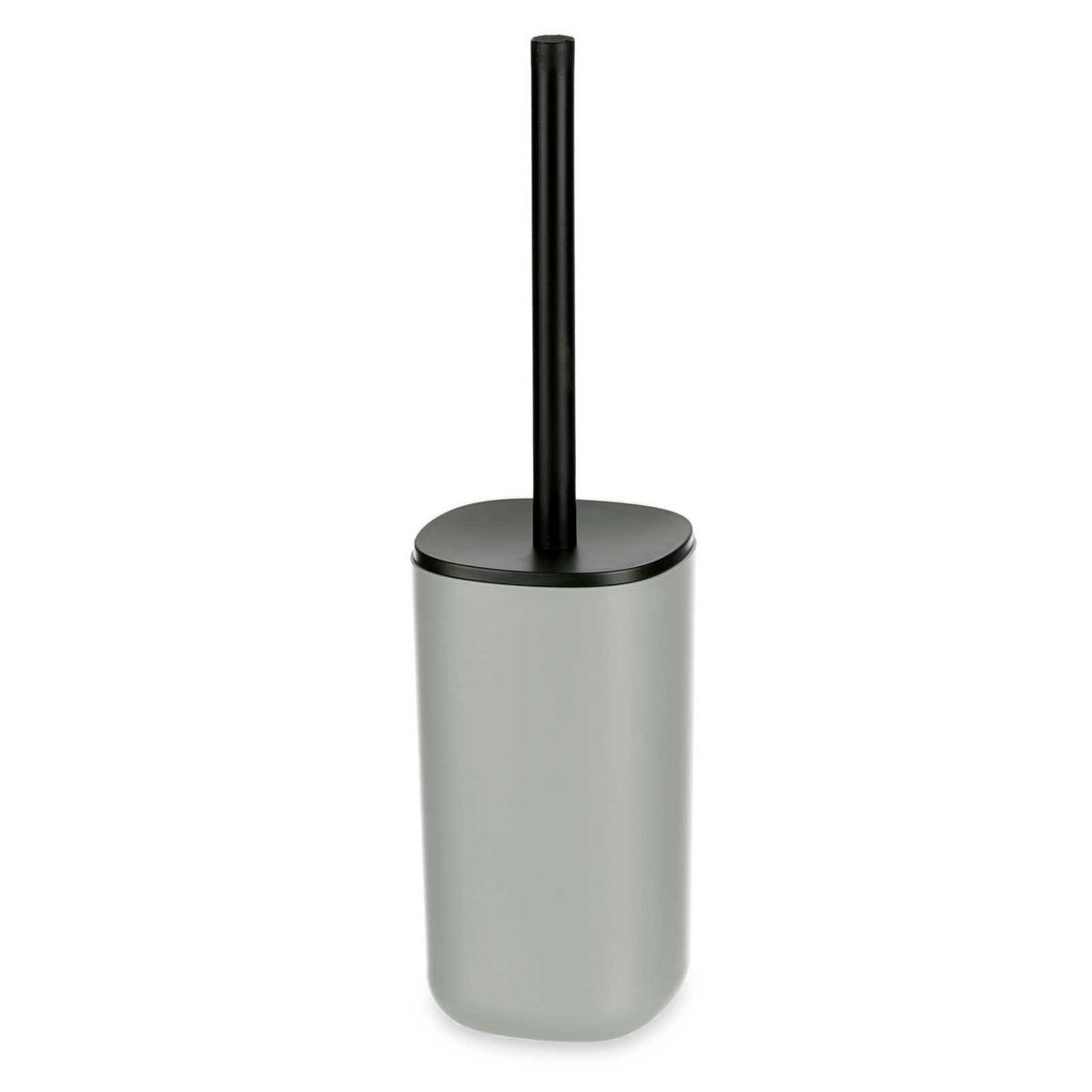 TOILETTENBÜRSTE Kunststoff 9,6/35 cm - Grau, Kunststoff (9.6/35/9.6cm) - Berilo