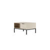 COUCHTISCH Austin 60/45,4/80 cm - Beige/Schwarz, Holzwerkstoff (80/60/45cm) - Kocot Kids