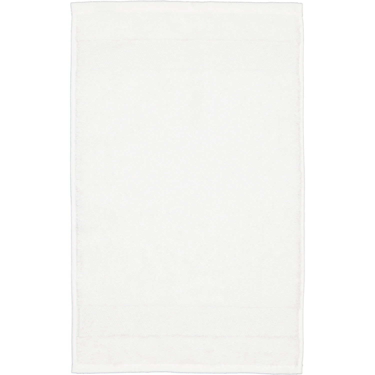 HANDTÜCHER ONE 2550 BRILLIANT WHITE - 600 - Weiß, Textil (30/50cm) - Julius Zöllner